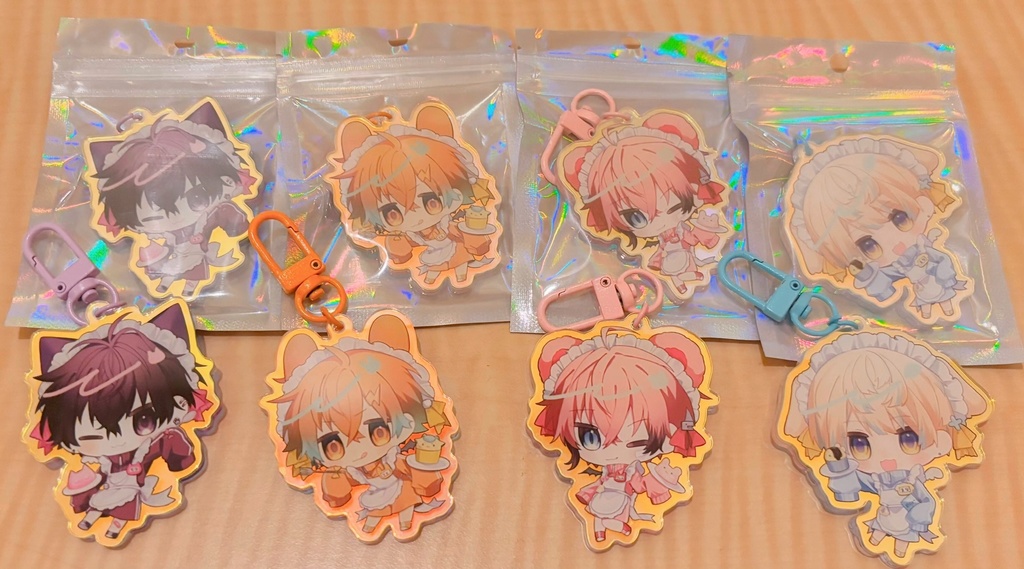 【にじそうさく10】東ジャージメイドアクリルキーホルダー