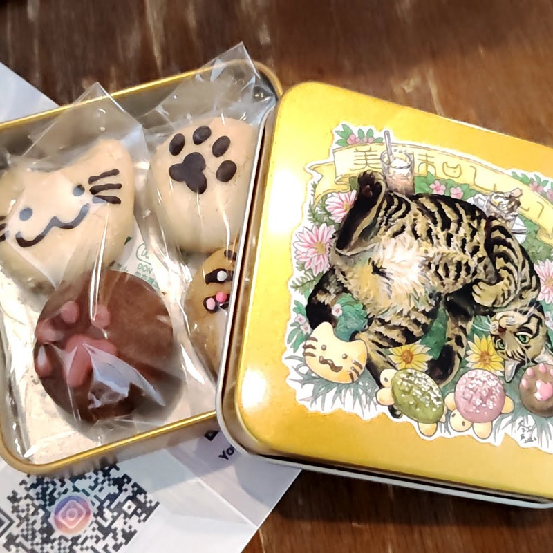 【NEW】ミニクッキー缶（クッキー4個入）