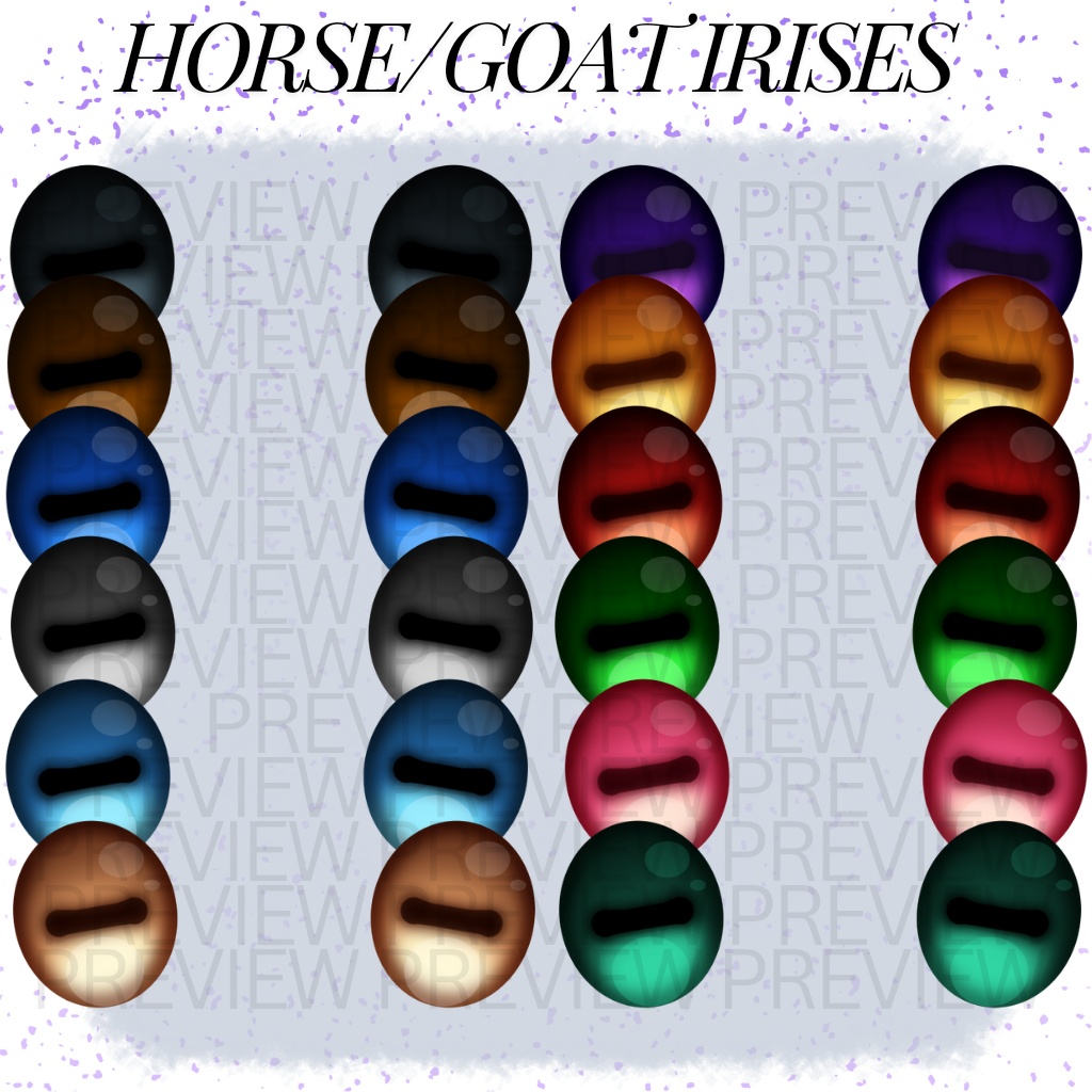 Horse/Goat Eyes