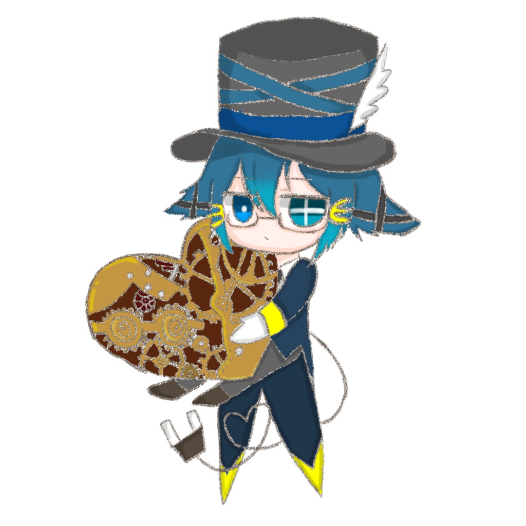 【UTAUアクリルキーホルダー】01.雪宮時雨