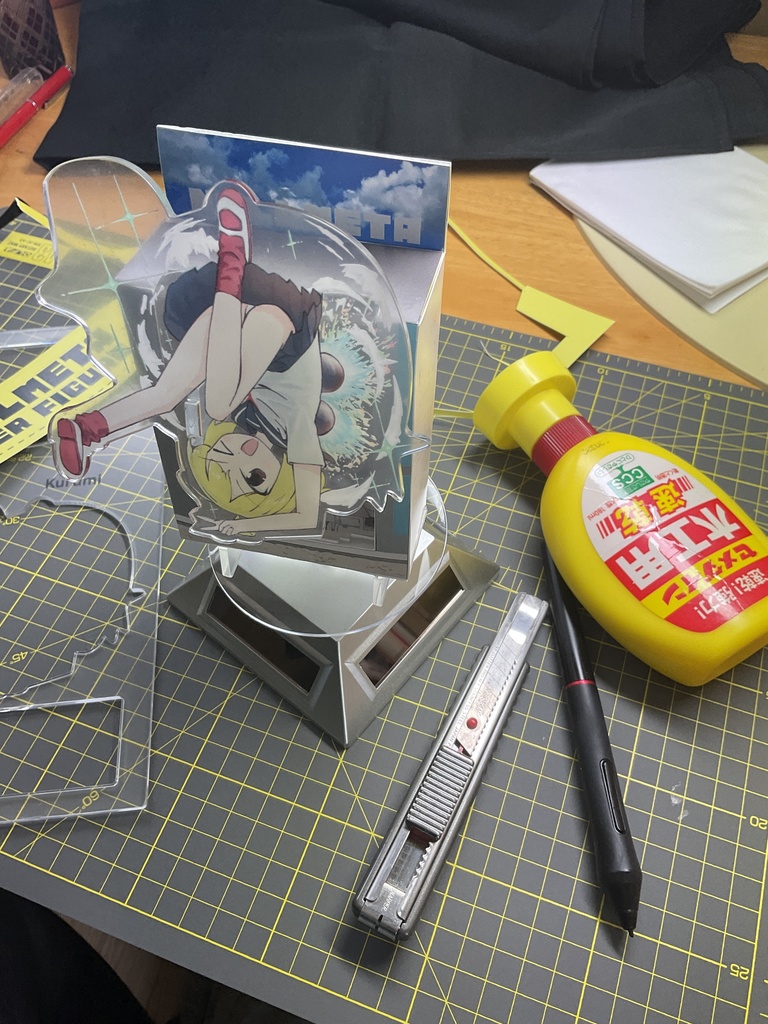 くるみちゃんDIYアクリルスタンド