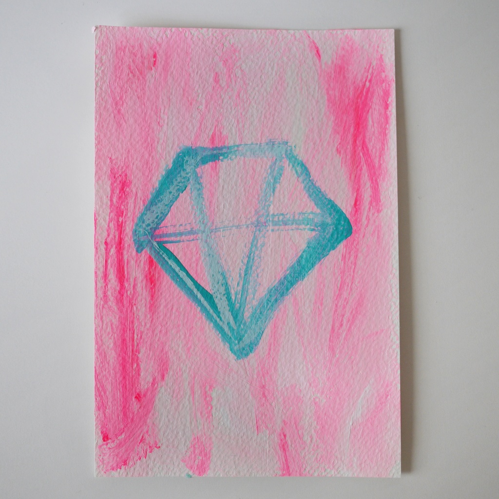 Diamond - flamingo.