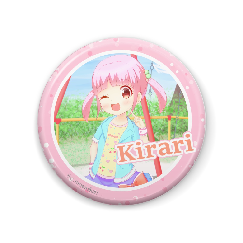 きらりちゃん缶バッジ