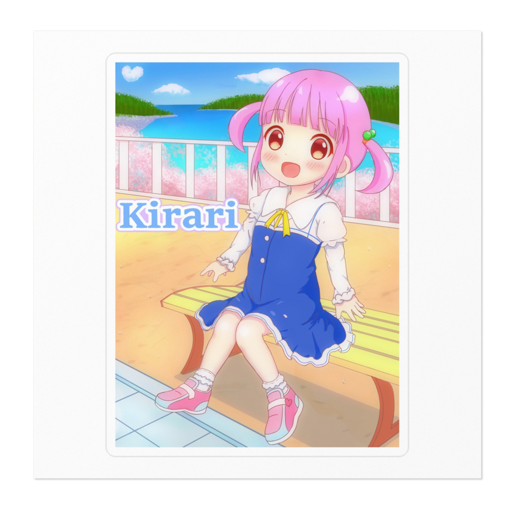 きらりちゃんステッカー桜バージョン