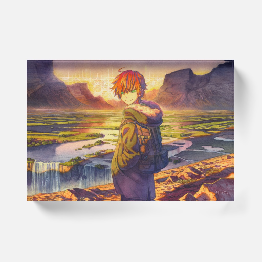 「最果てから来た少年」アクリルブロック