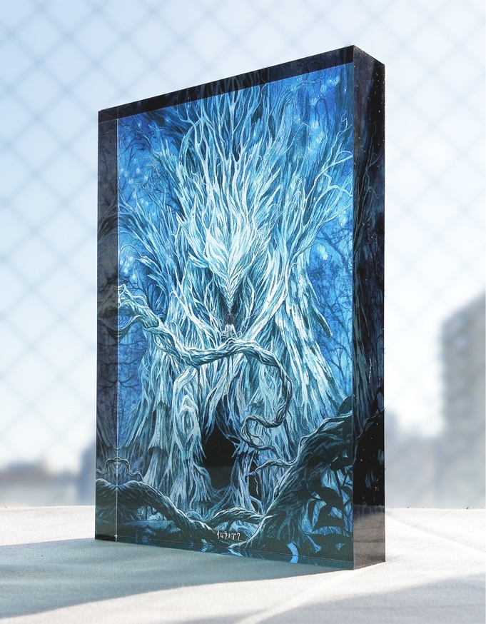 「美しい姿」アクリルブロック