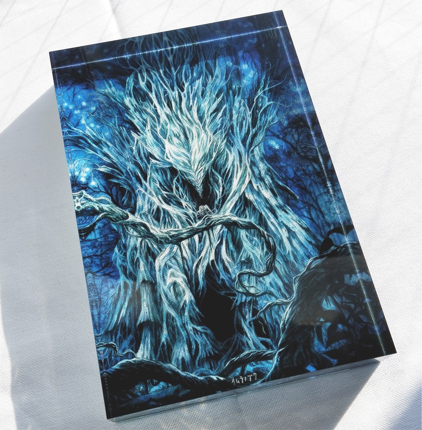 「美しい姿」アクリルブロック