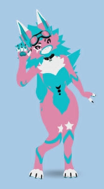 Novabeast Star - VRM-Avatares Furry - 4/4