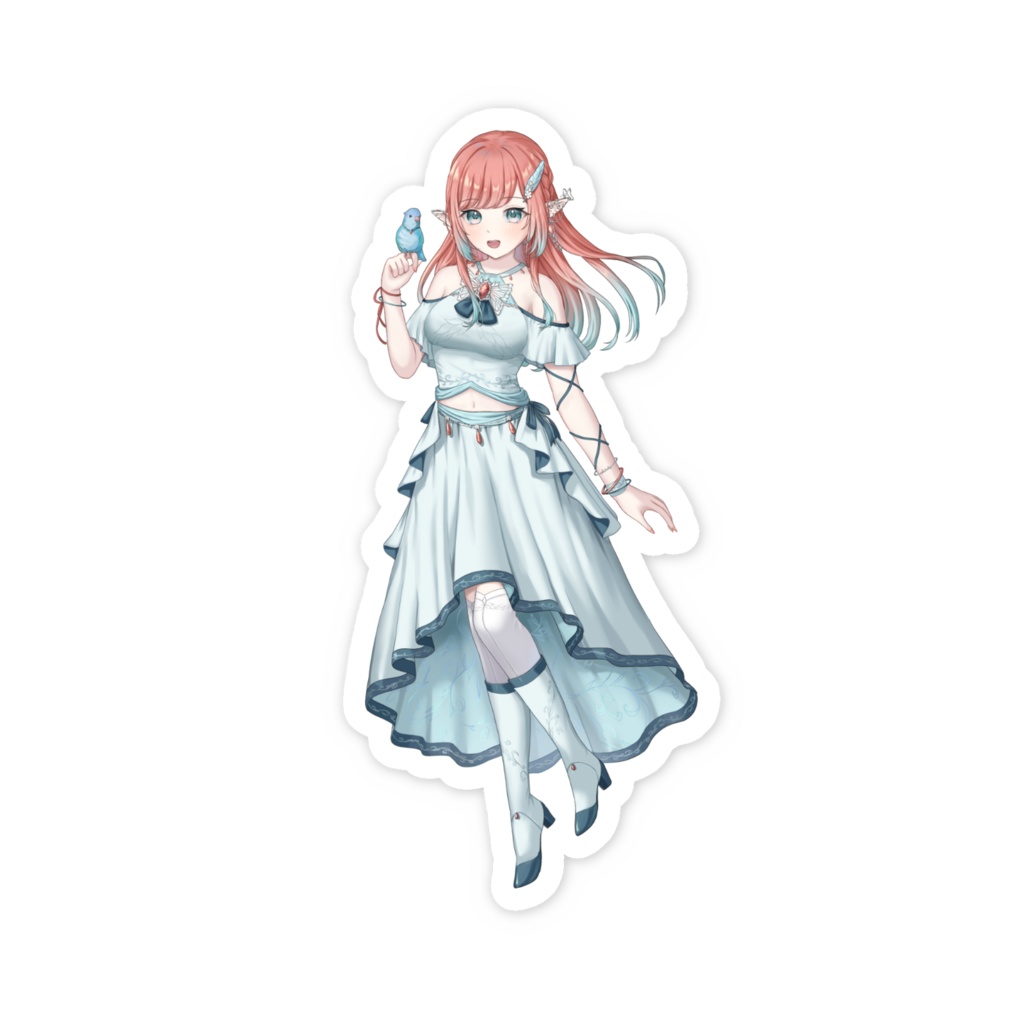 葵海亜ステッカー(通常衣装)