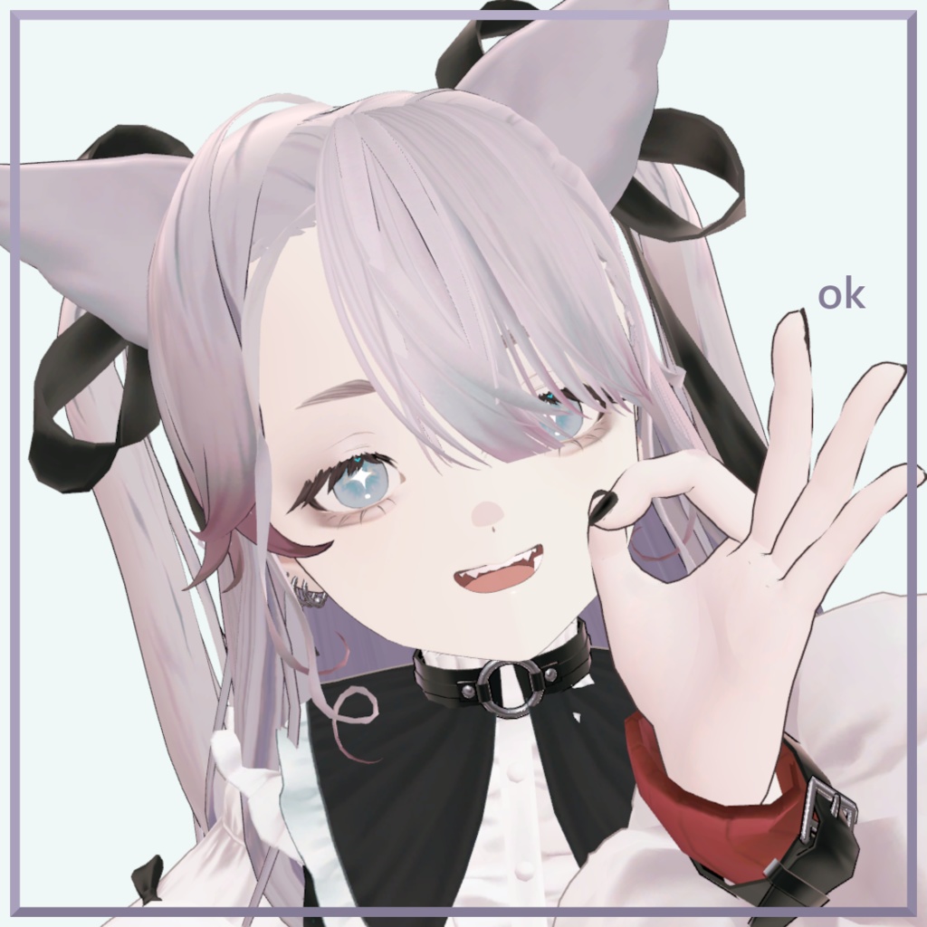 【VRChat向け】Luve用ハンドサインセット