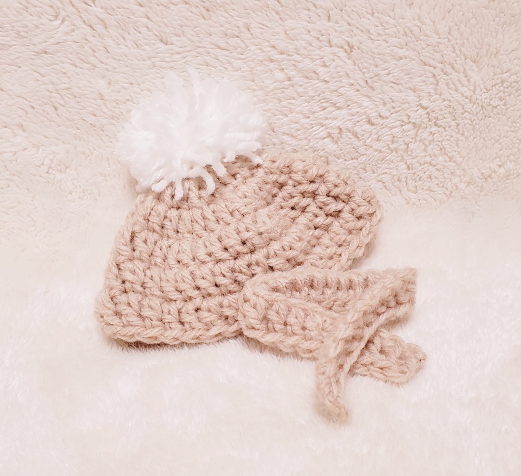 【受注生産】 ぬいぐるみ用 ニット帽・マフラー セット