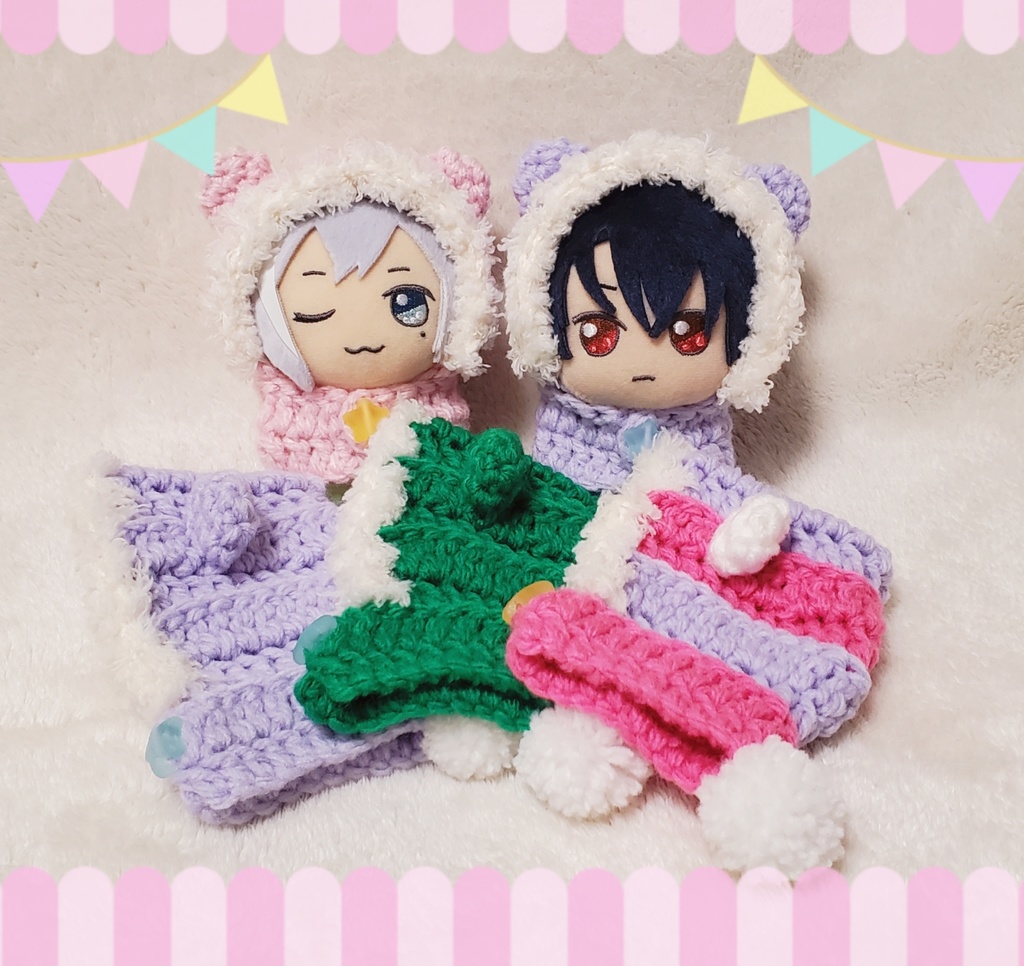 【現品】ドンぬい 小さめぬい くま耳 ポンチョ