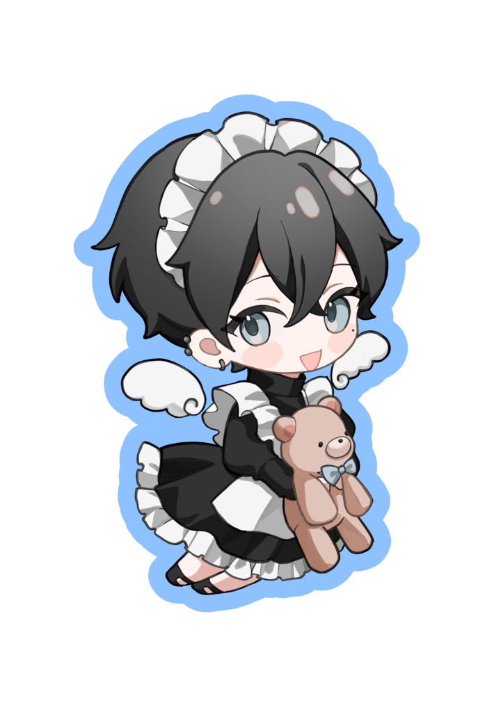 メイドくんアクリルキーホルダー