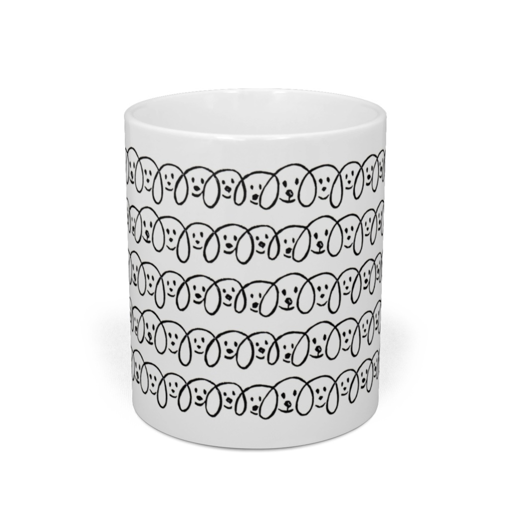 ぐるぐるビーグル マグカップ