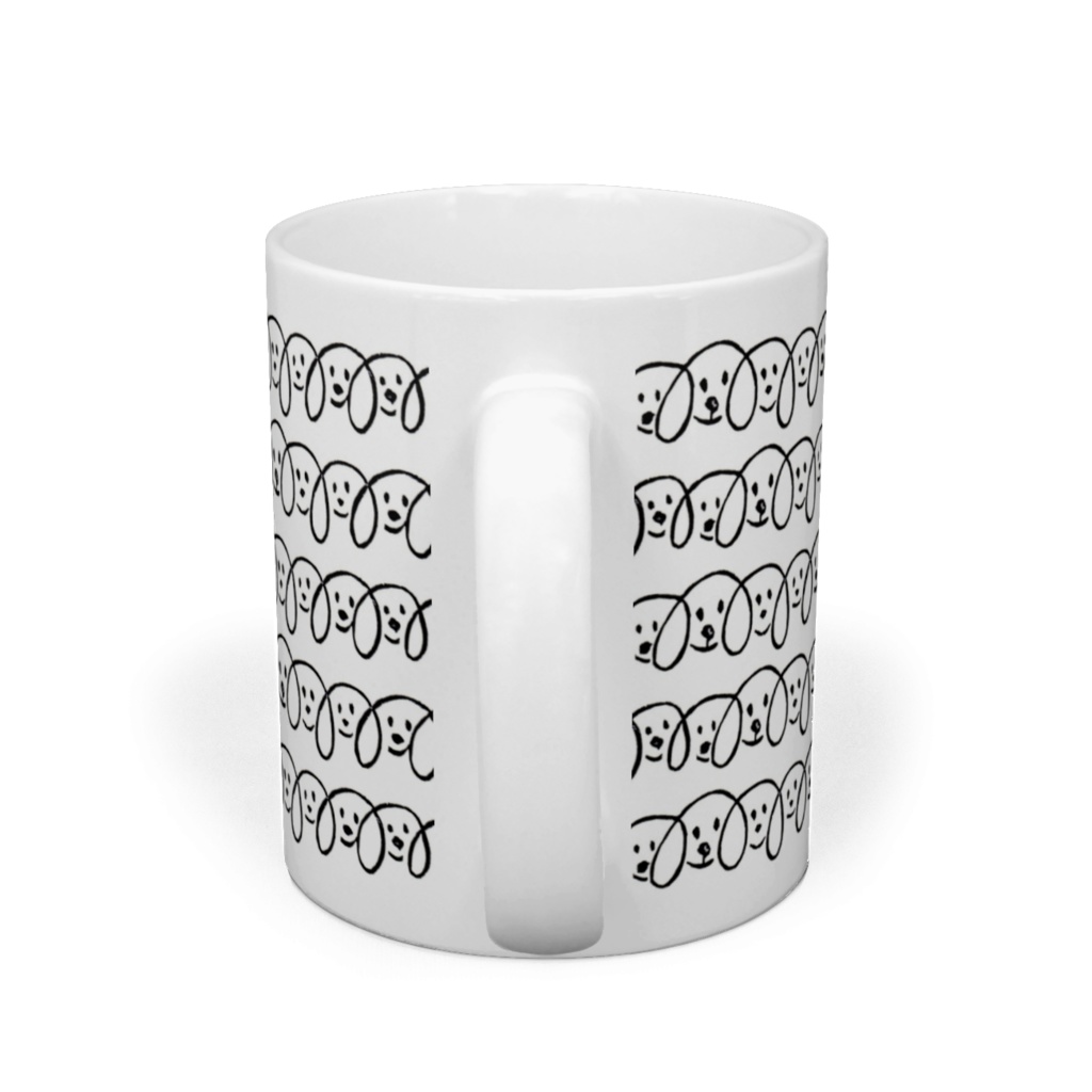 ぐるぐるビーグル マグカップ