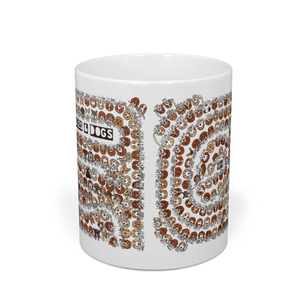 yoko GURUGURU BEAGLES&DOGS マグカップ