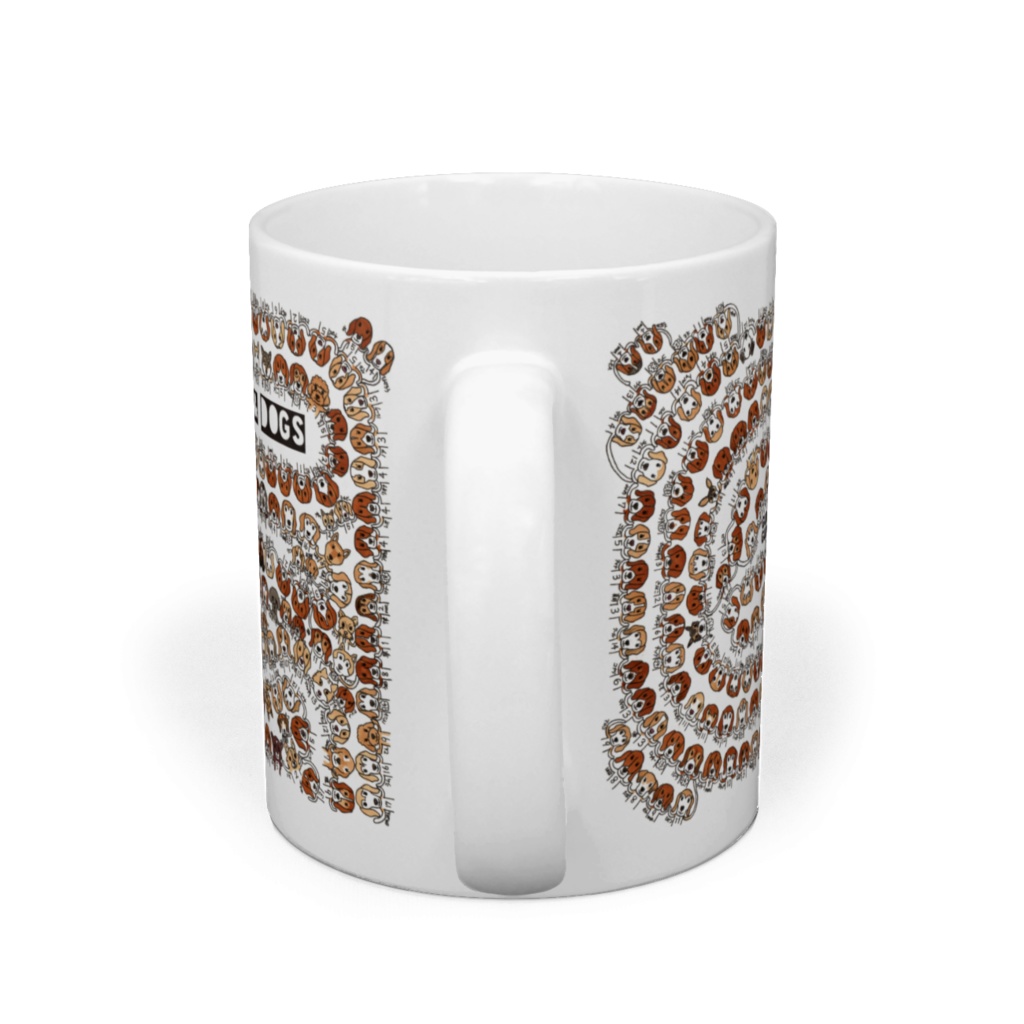 yoko2 GURUGURU BEAGLES&DOGS マグカップ