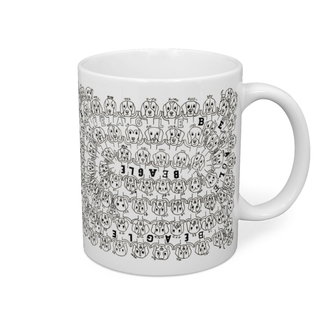 GURUGURU BEAGLES 第一弾 マグカップ