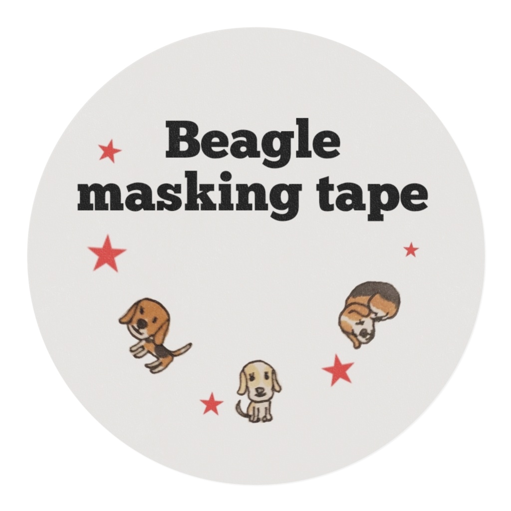 Beagle★マスキングテープ