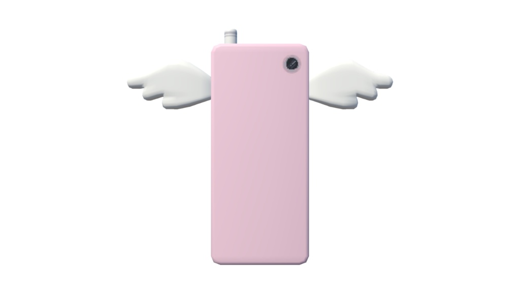 【VRChat向け】平成ポップなガラケー|3Dモデル