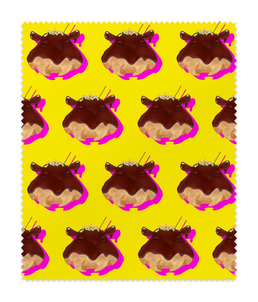 (6色)メンダコ焼き眼鏡拭き👓🐙