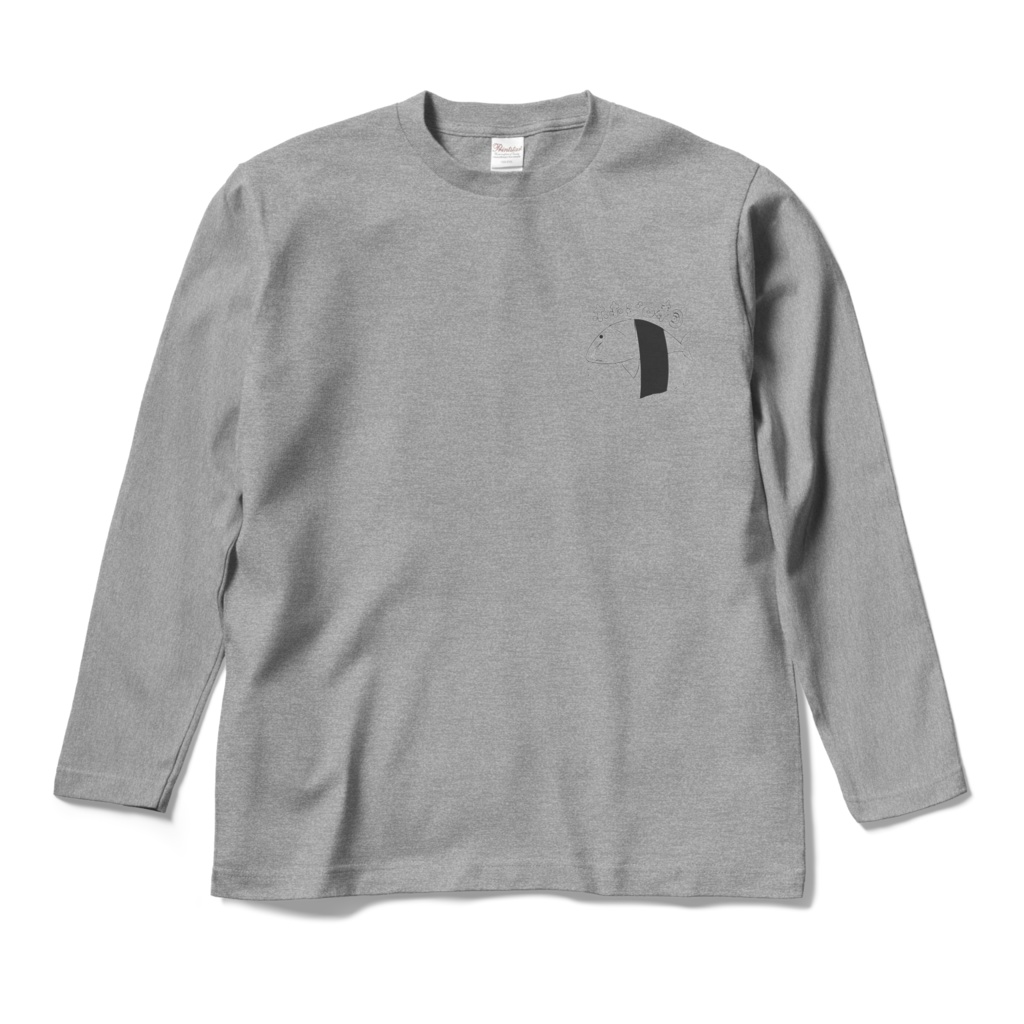 ロンT🦈黒シンプルホホジロ寿司