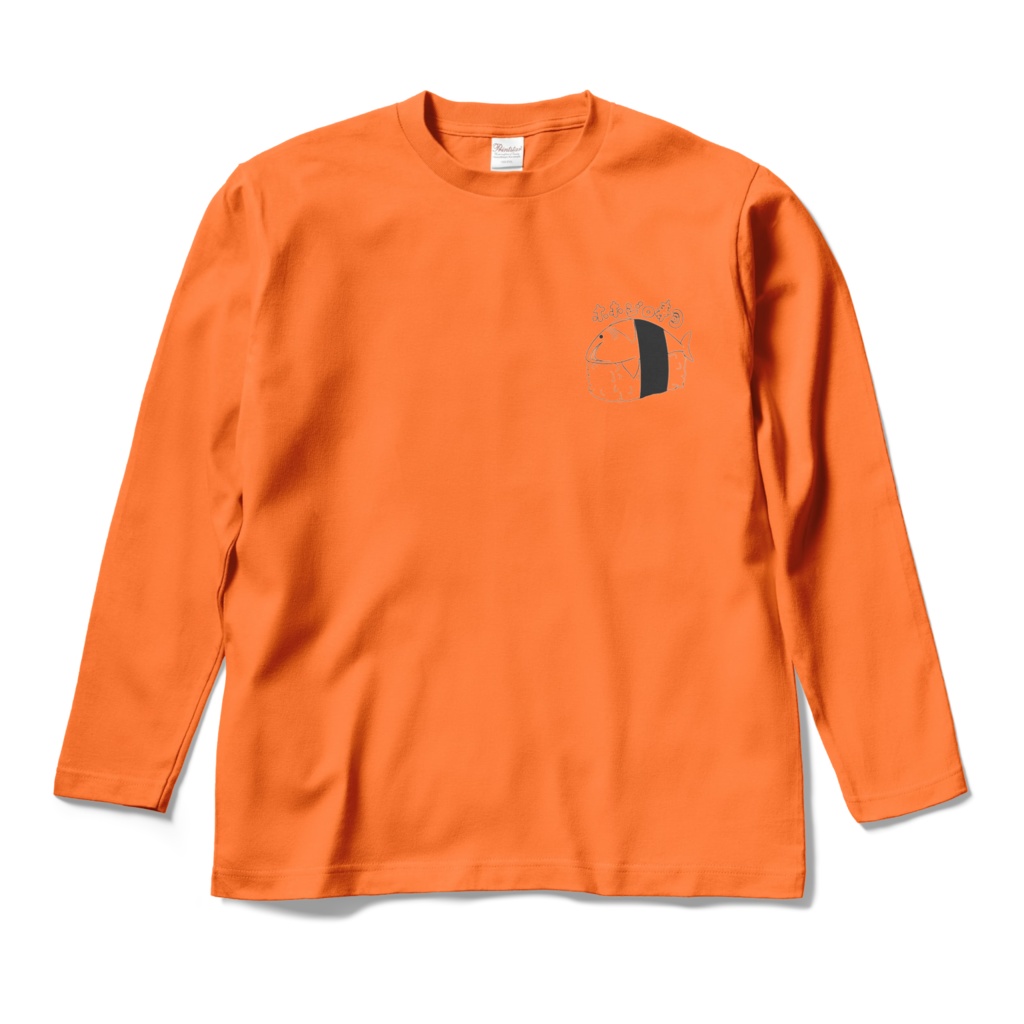 ロンT🦈黒シンプルホホジロ寿司