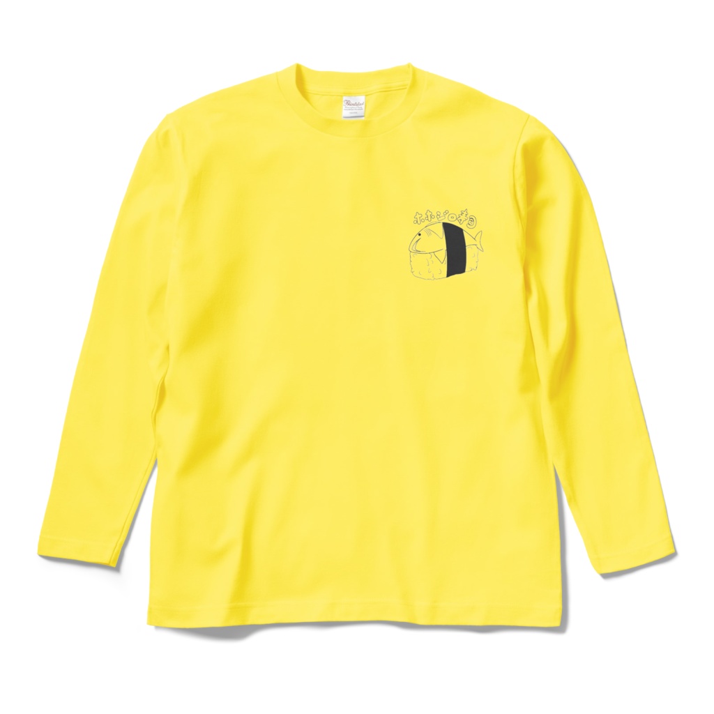 ロンT🦈黒シンプルホホジロ寿司