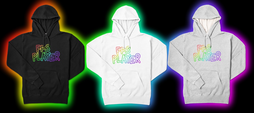 FPS PLAYERゲーミングパーカー