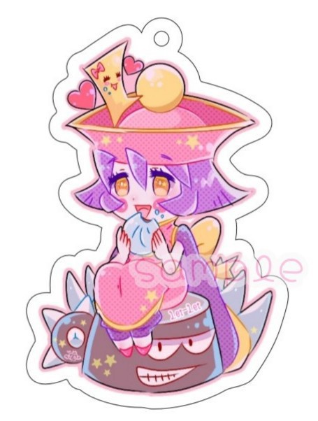 レイレイ アクリルキーホルダー