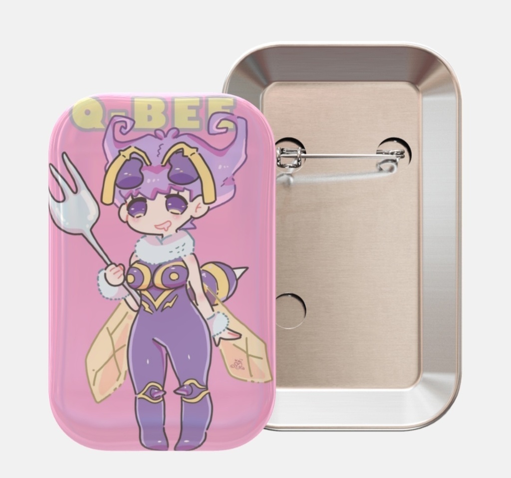 缶バッジ★キュービィ