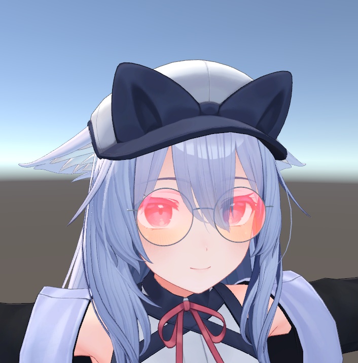 【無料】ラウンドメガネ glasses 【10アバター対応】