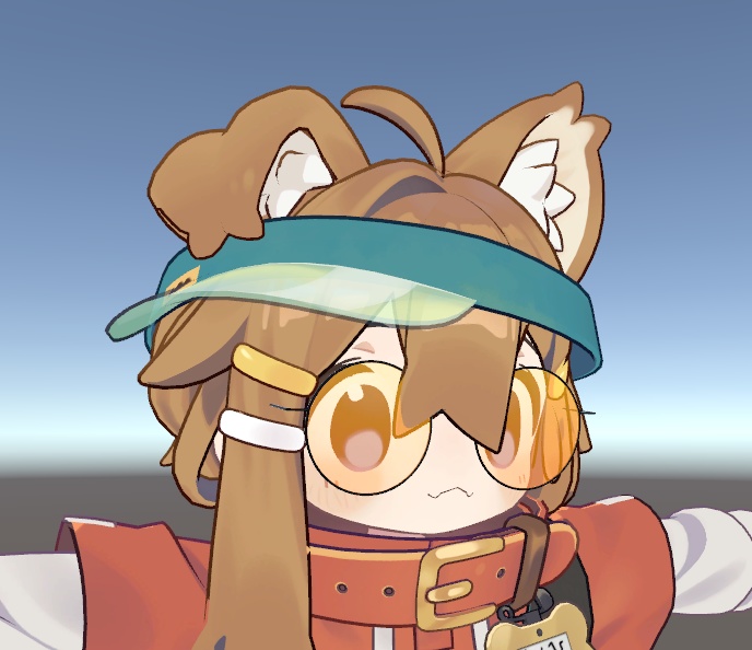 【無料】ラウンドメガネ glasses 【10アバター対応】