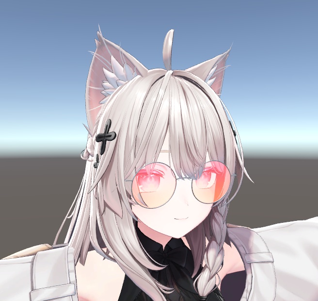 【無料】ラウンドメガネ glasses 【10アバター対応】