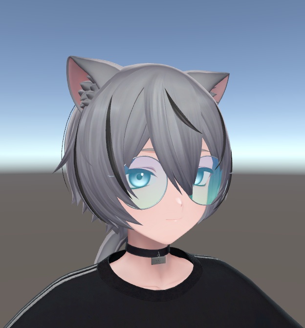 【無料】ラウンドメガネ glasses 【10アバター対応】