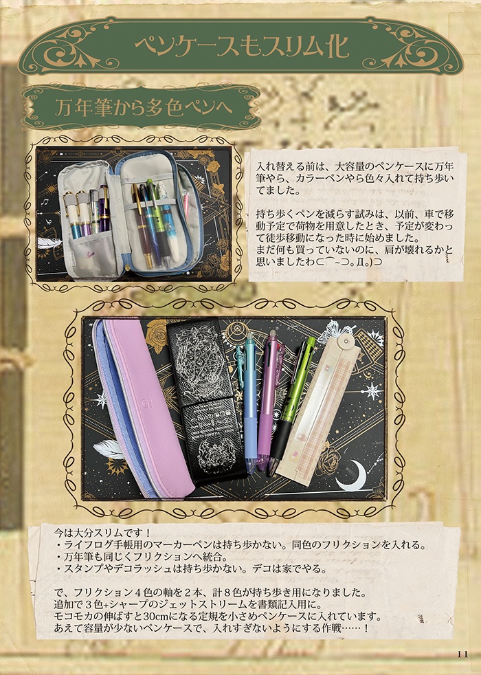 手帳クラスタは四次元空間の夢を見るか?