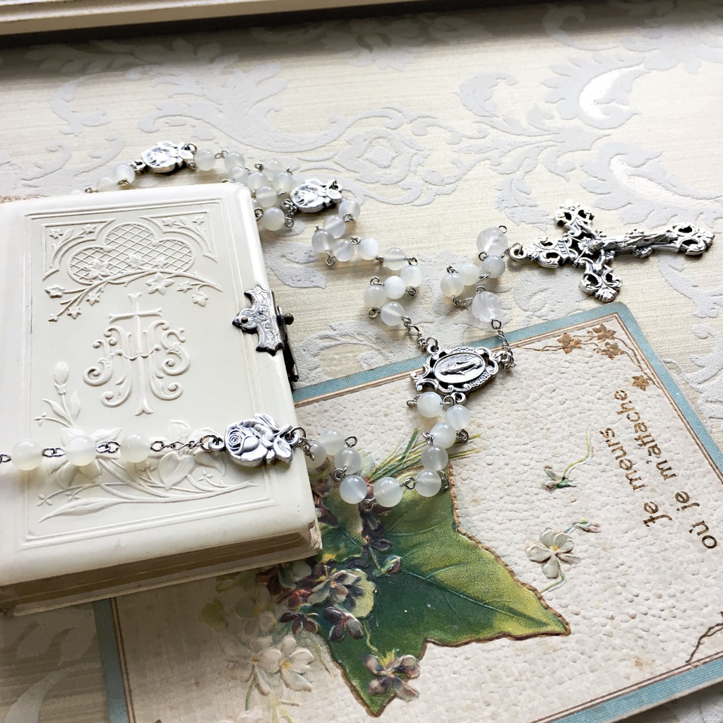 【 ロザリオ 】月薔薇 - Moon Rose -