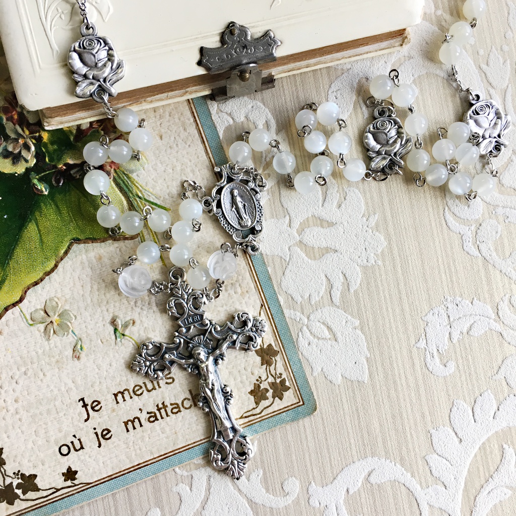 【 ロザリオ 】月薔薇 - Moon Rose -