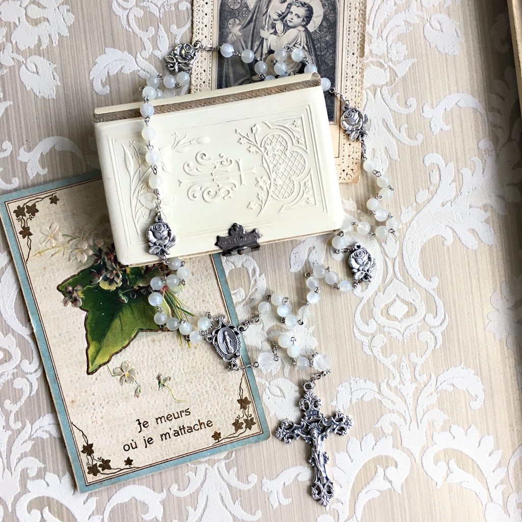 【 ロザリオ 】月薔薇 - Moon Rose -