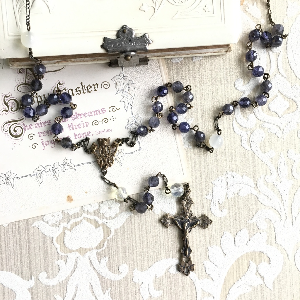 【 ロザリオ 】聖母の菫 - viola maria -