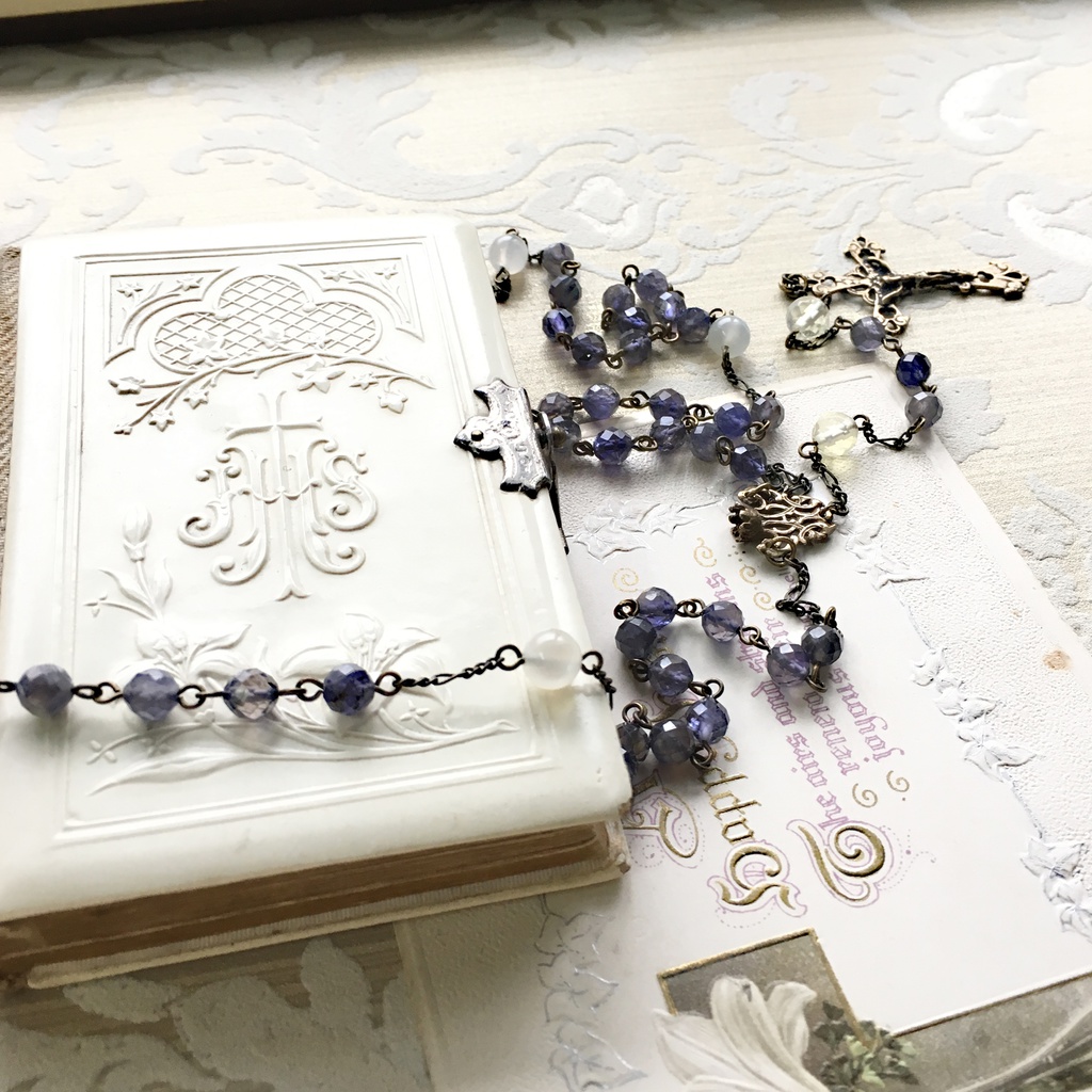 【 ロザリオ 】聖母の菫 - viola maria -