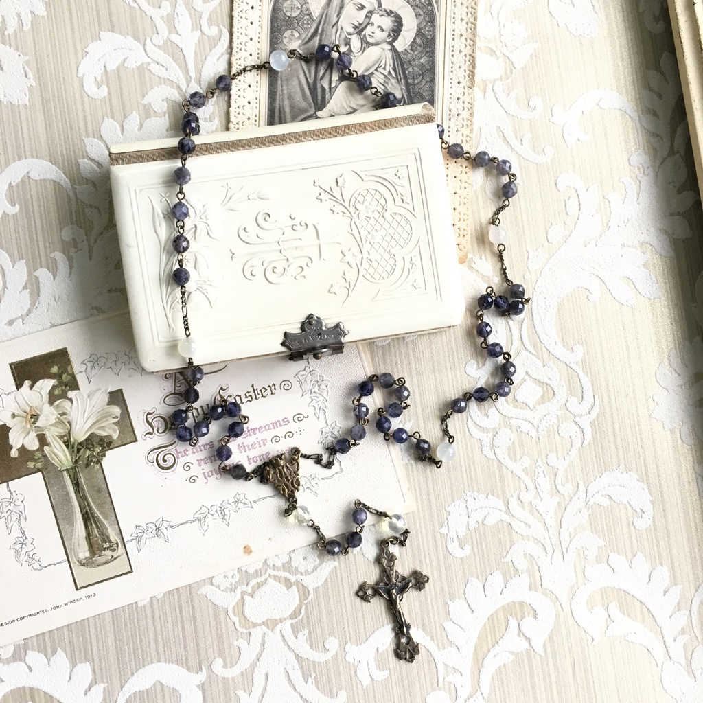 【 ロザリオ 】聖母の菫 - viola maria -