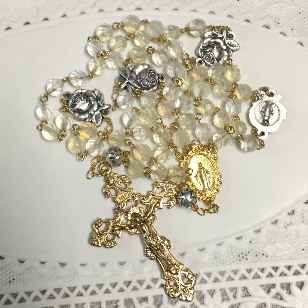 【 ロザリオ 】輝薔薇 - fair rose -