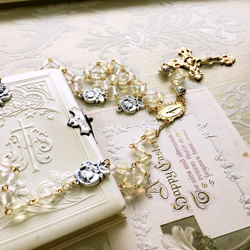 【 ロザリオ 】輝薔薇 - fair rose -