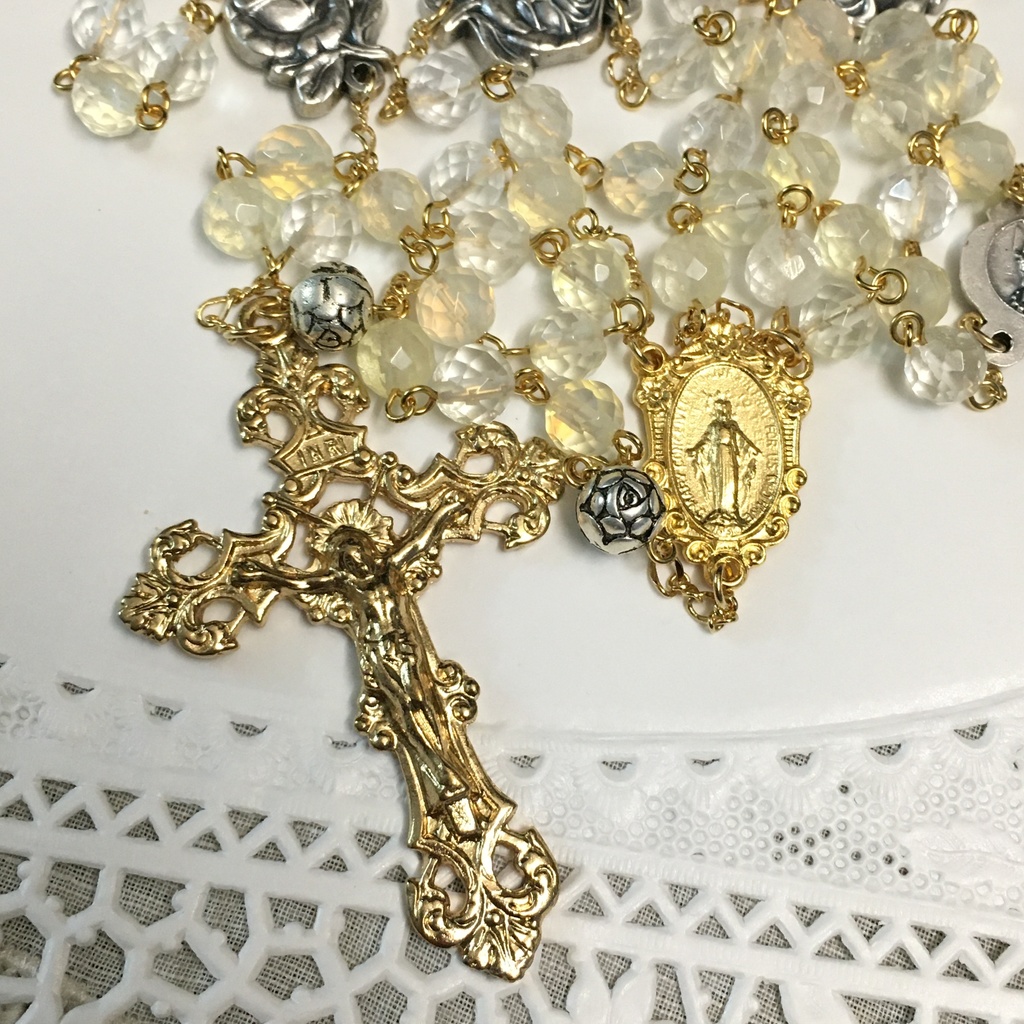 【 ロザリオ 】輝薔薇 - fair rose -