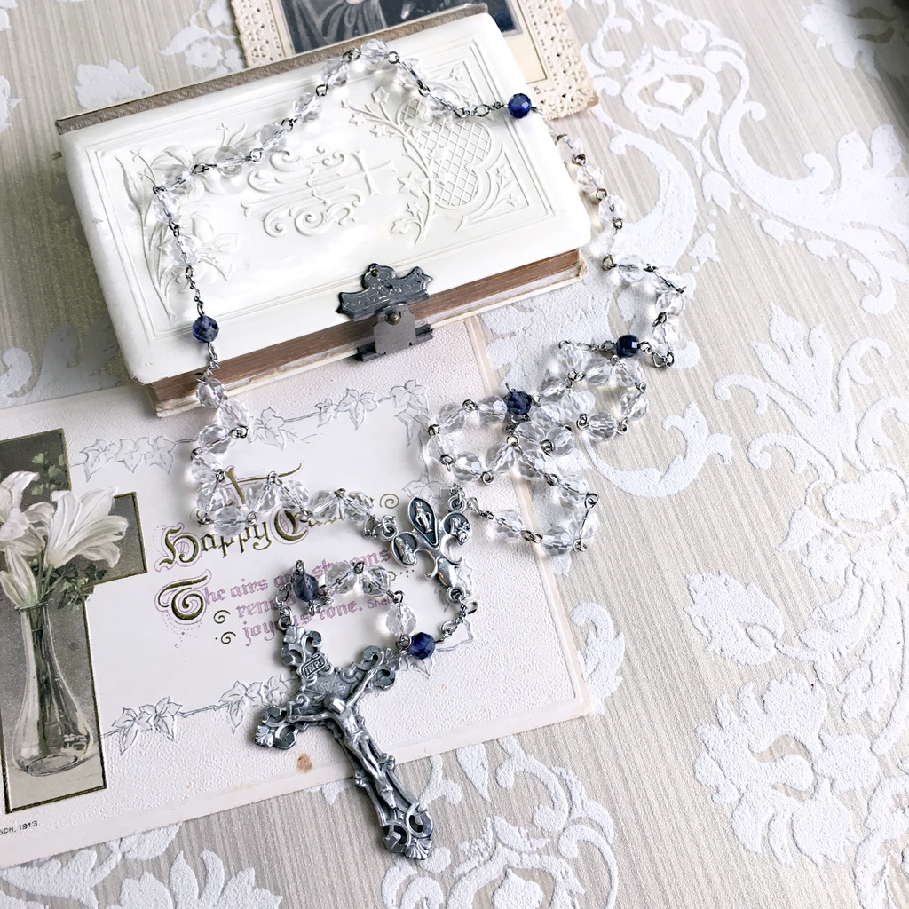 【 ロザリオ 】水のイリス - fleur-de-lis -