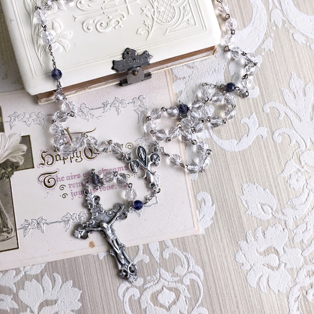 【 ロザリオ 】水のイリス - fleur-de-lis -