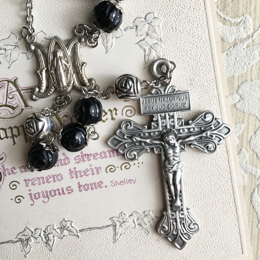 【ロザリオ】黒薔薇 - Black Rose -