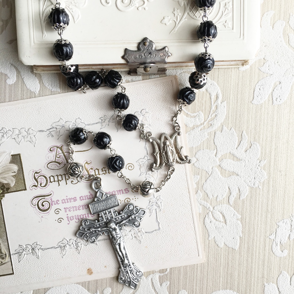 【ロザリオ】黒薔薇 - Black Rose -