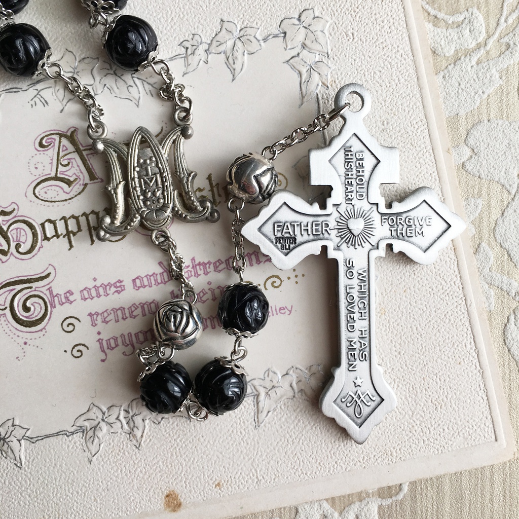 【ロザリオ】黒薔薇 - Black Rose -